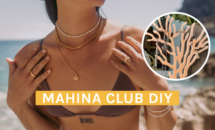 DIY Korallen-Schmuckständer