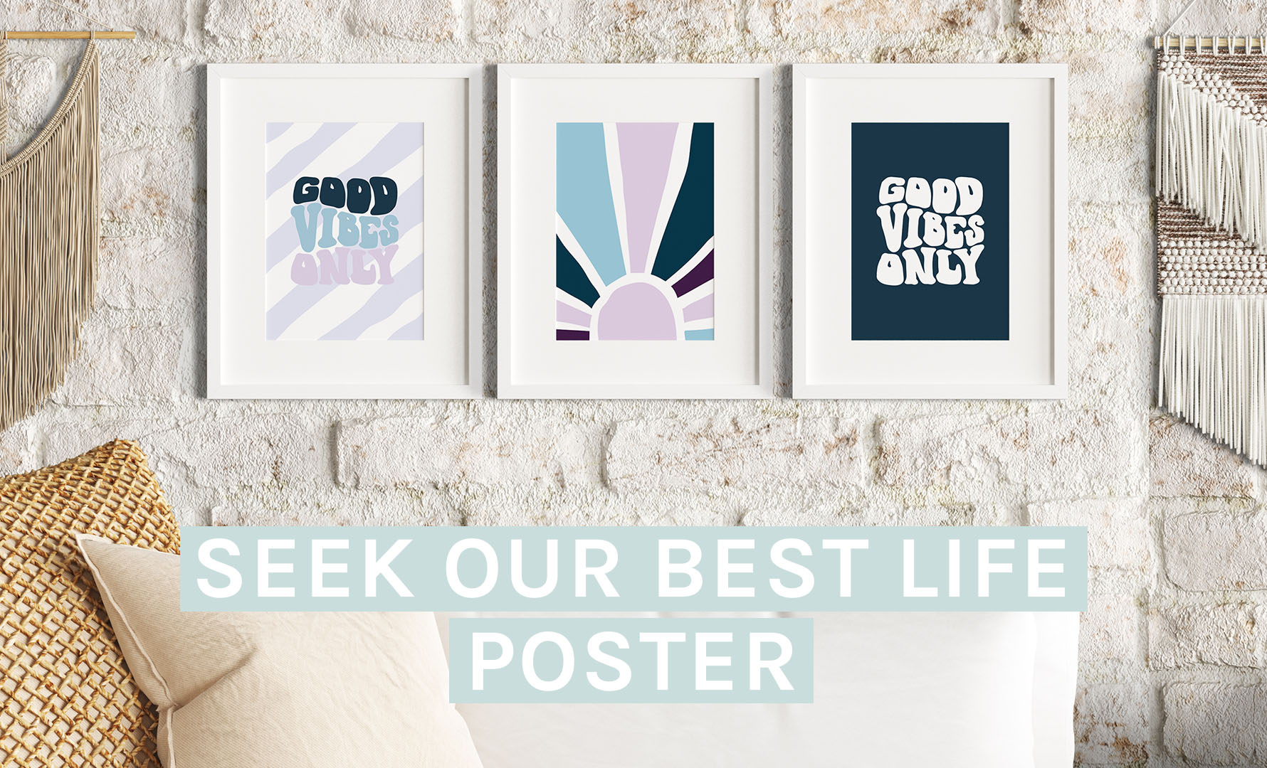 Free Poster zur Seek Our Best Life Edition