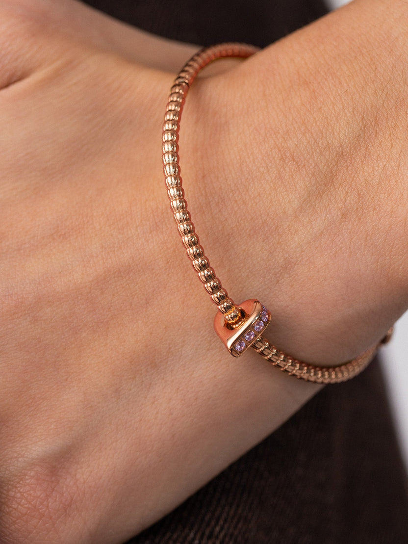 LEI Sparkling Heart Charm