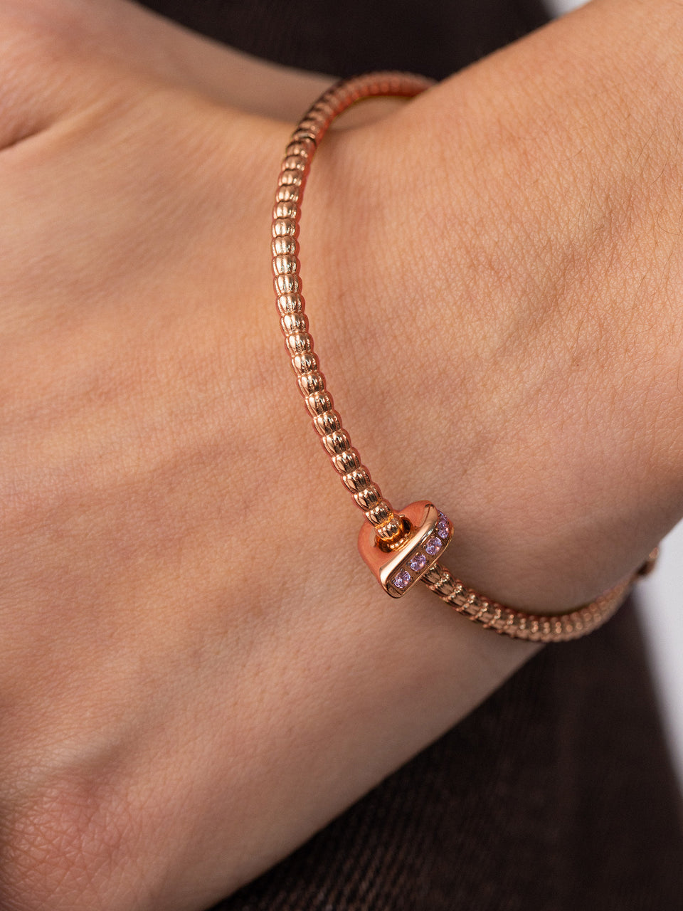 LEI Sparkling Heart Charm