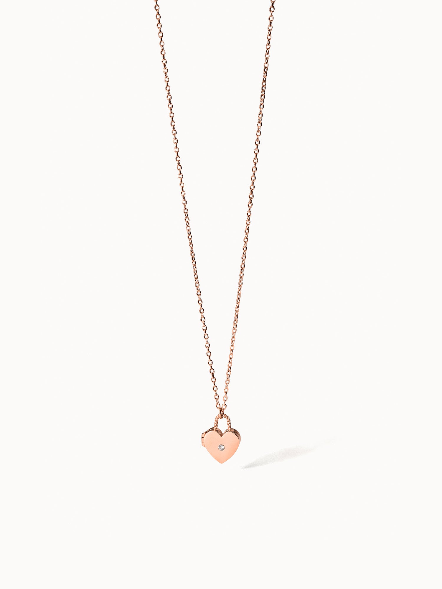 Necklace Heartbeat Medallion