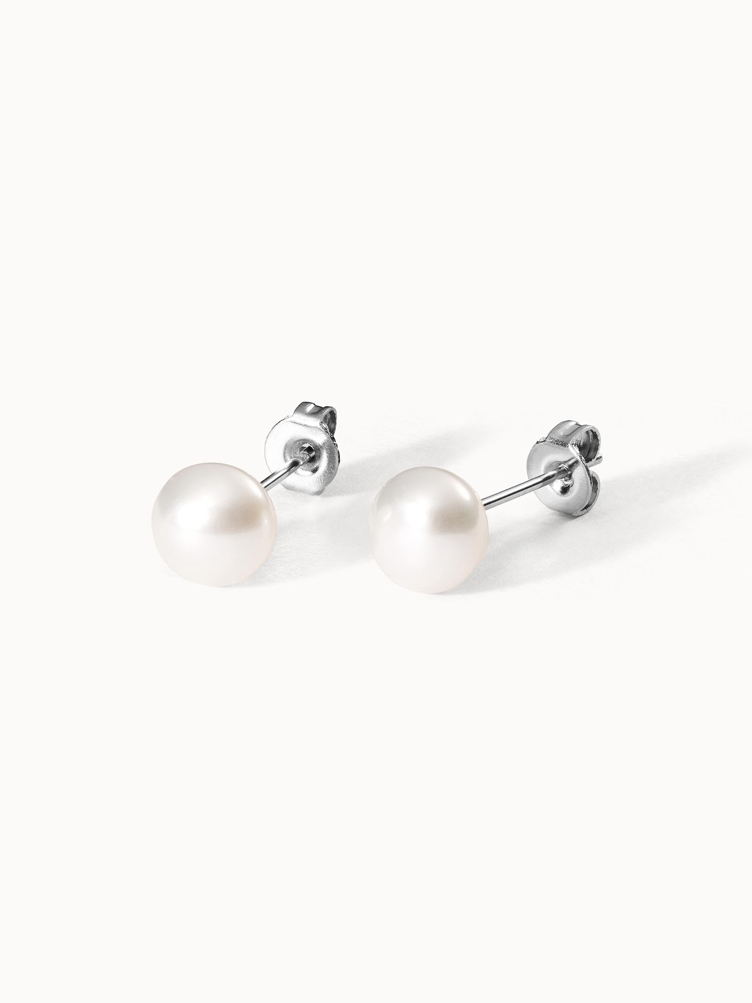 Pearl Stud Earrings