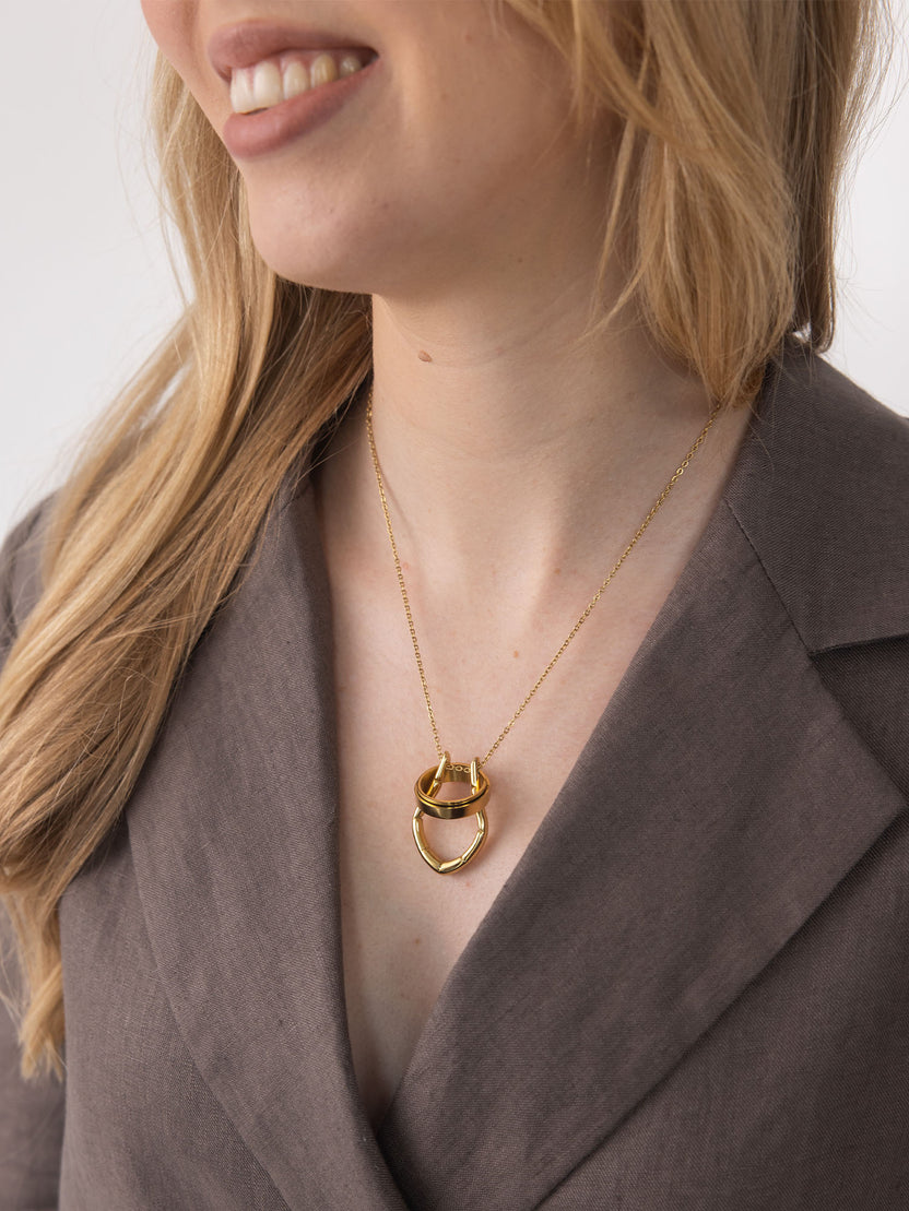 Ring Holder Drop Necklace