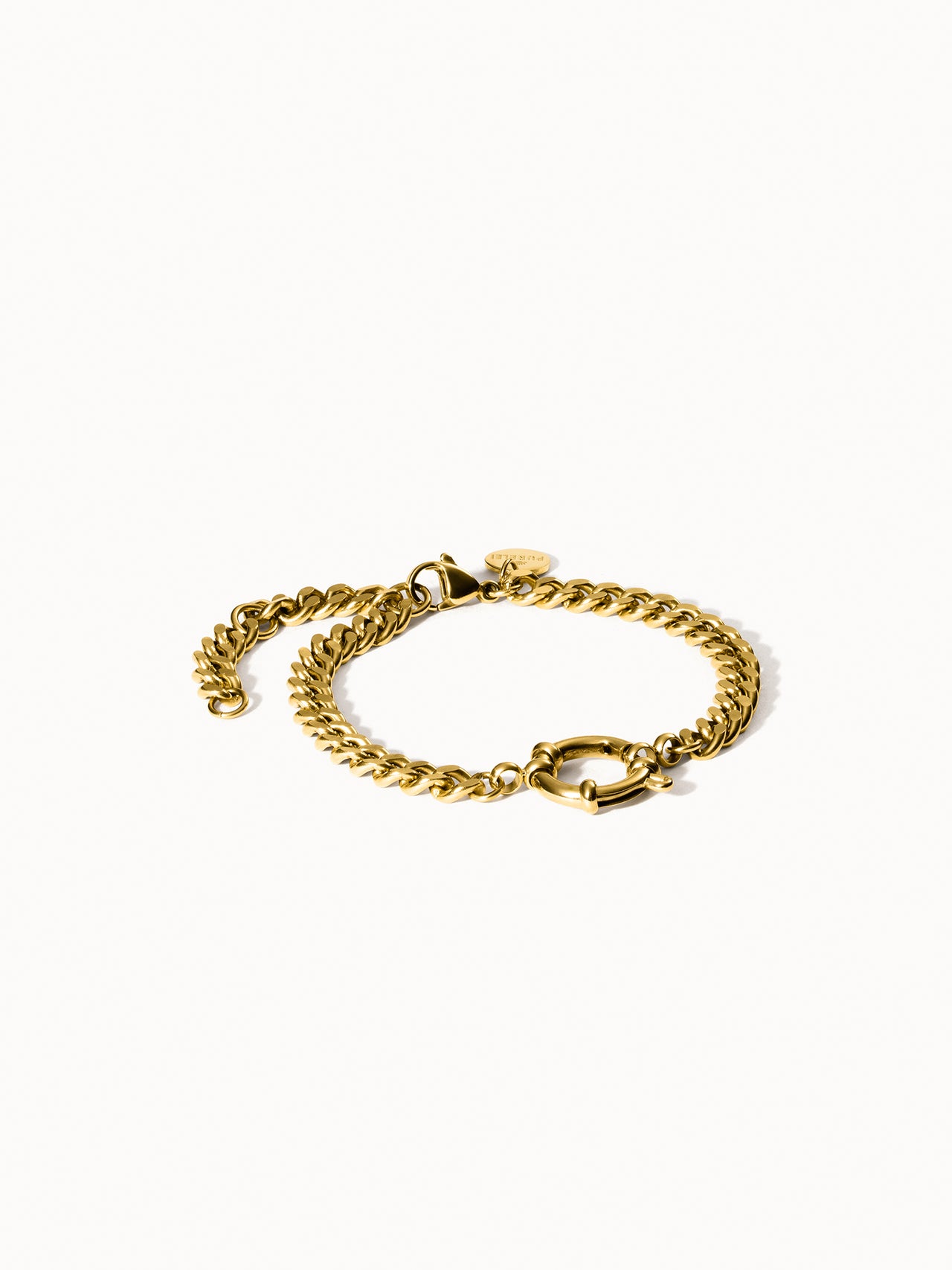 Curb Chain Charm Armband