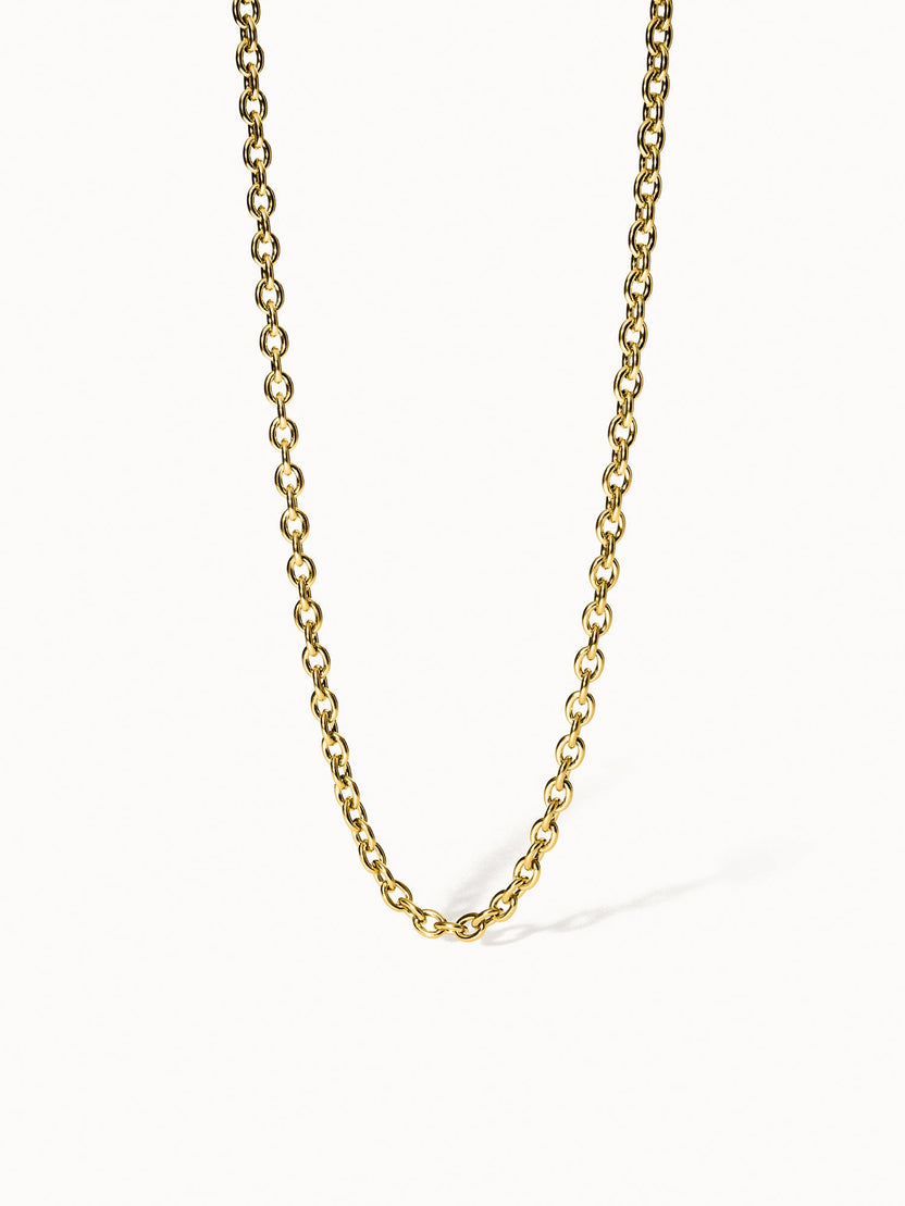 Goldene Share Aloha Kette von PURELEI, fein gearbeitet, nickelfrei, elegante Eleganz mit tropischem Island-Spirit