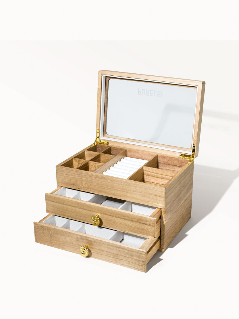 Wood Schmuckorganizer