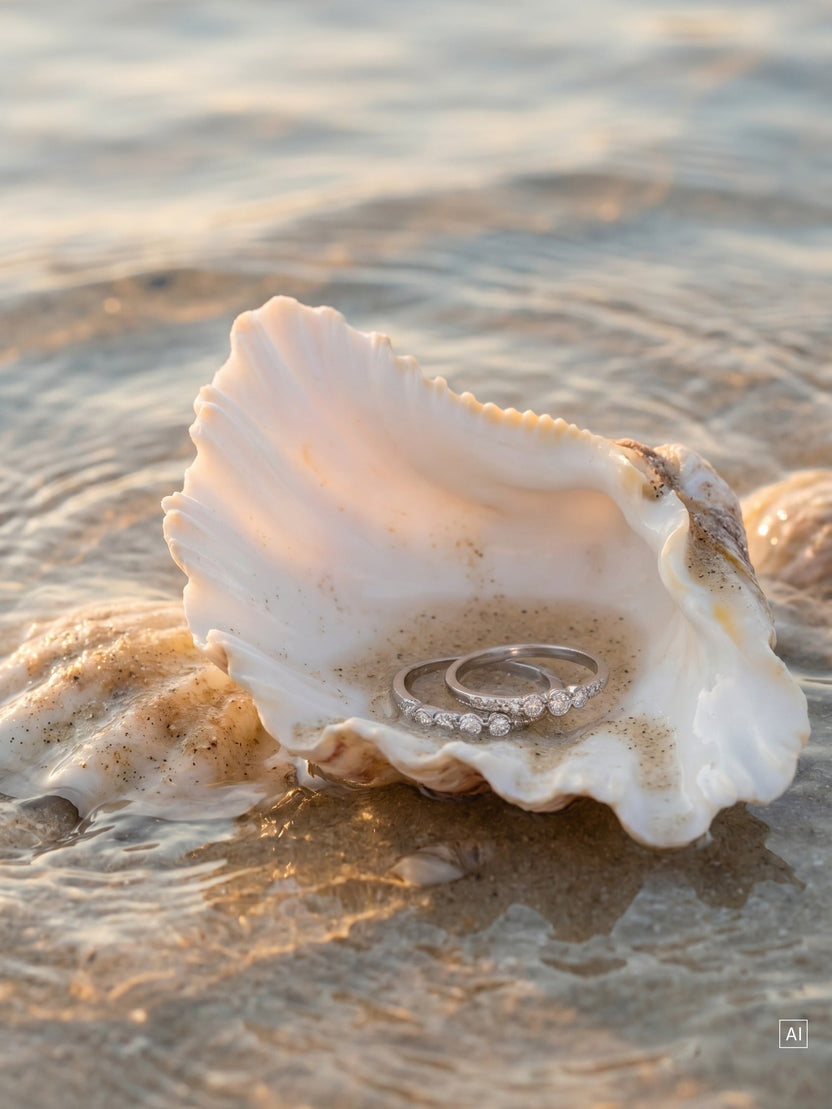 Coral Reef Ring Set