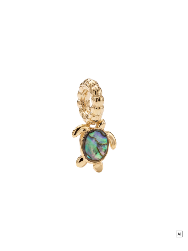 LEI Abalone Turtle Charm