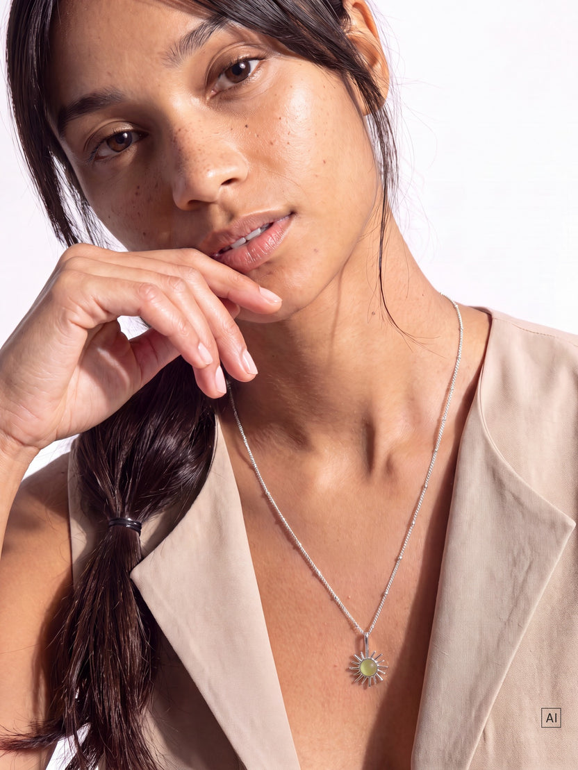 Sun Peridot Kette