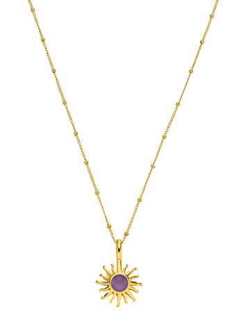 Sun Amethyst Kette