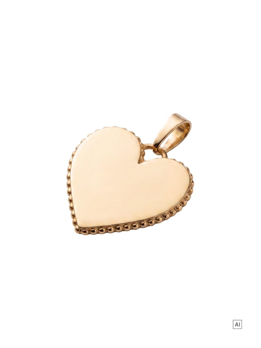 Shining Heart Charm