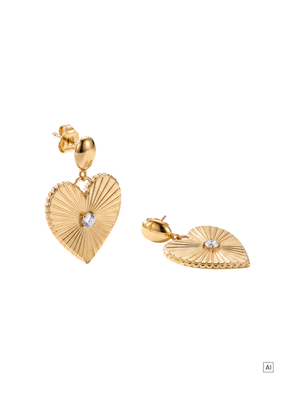 Shining Heart Ohrringe