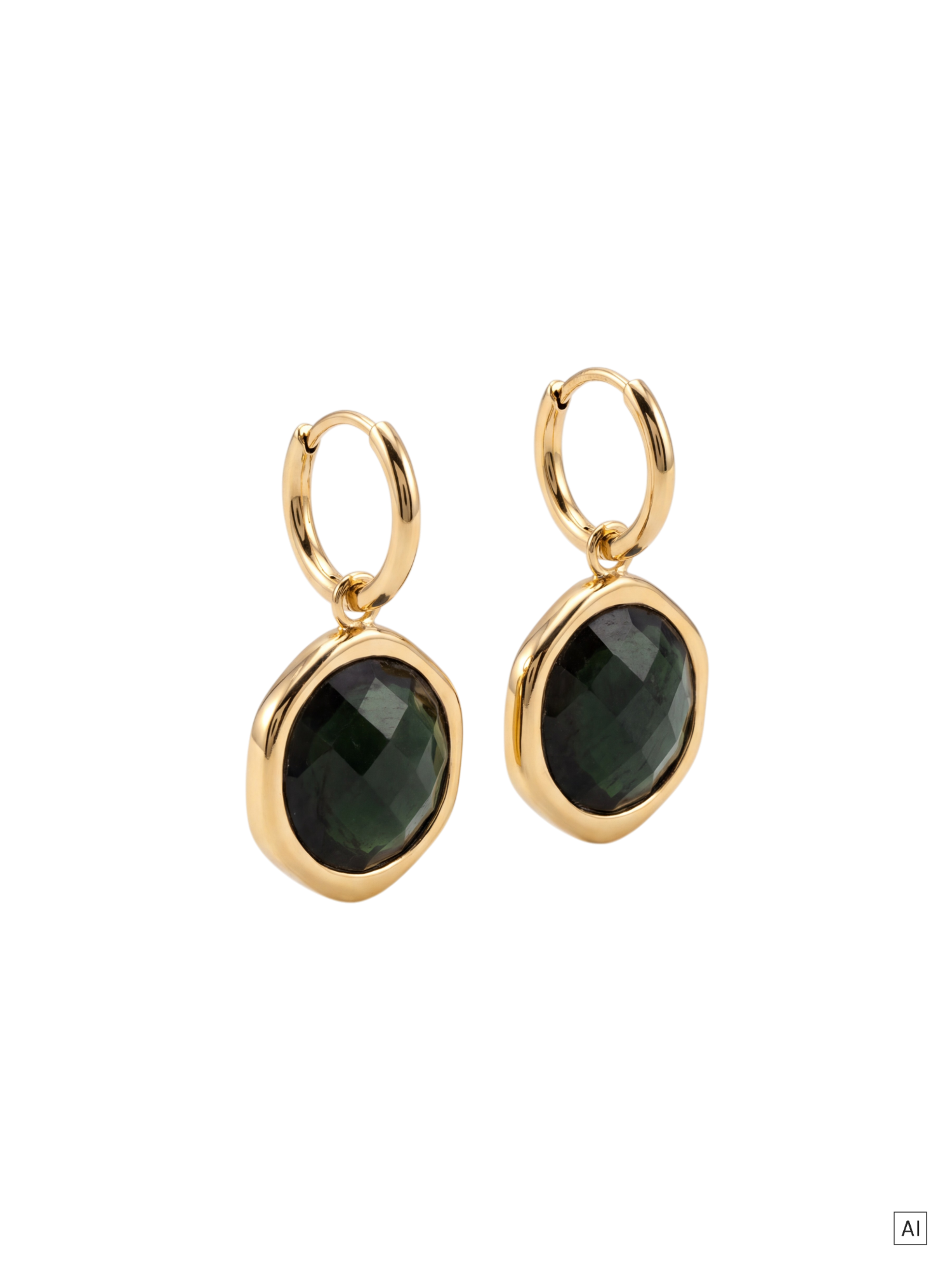 Green Elegance Ohrringe – DE PURELEI