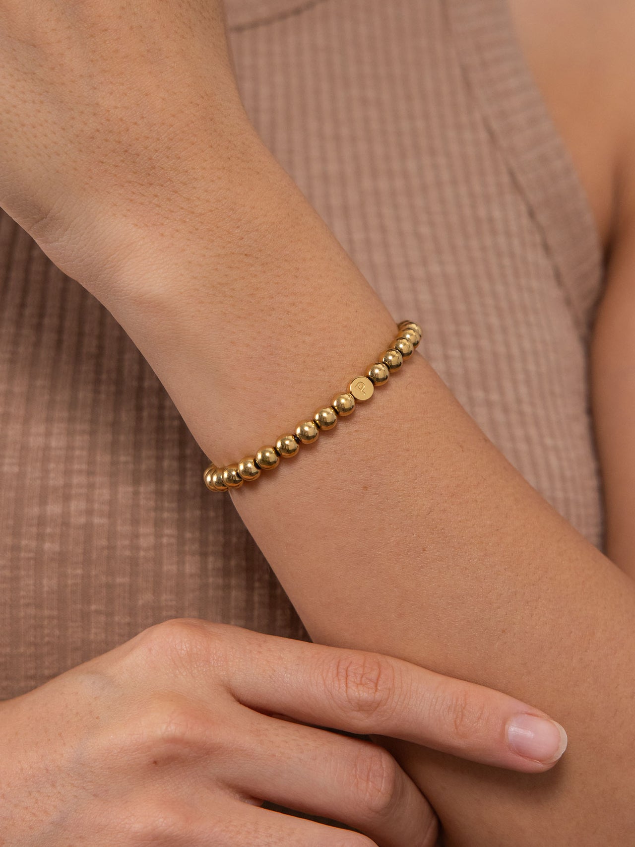 Letter P Armband