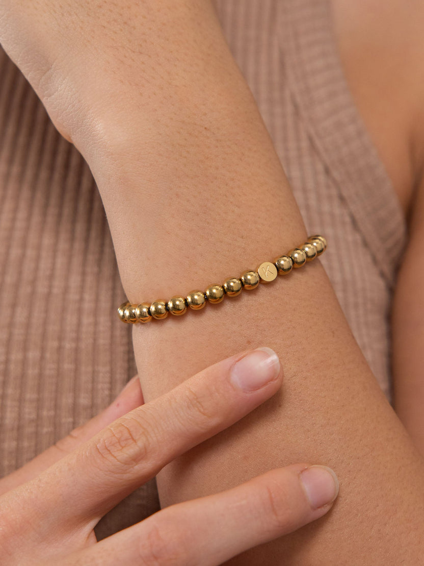 Letter K Armband