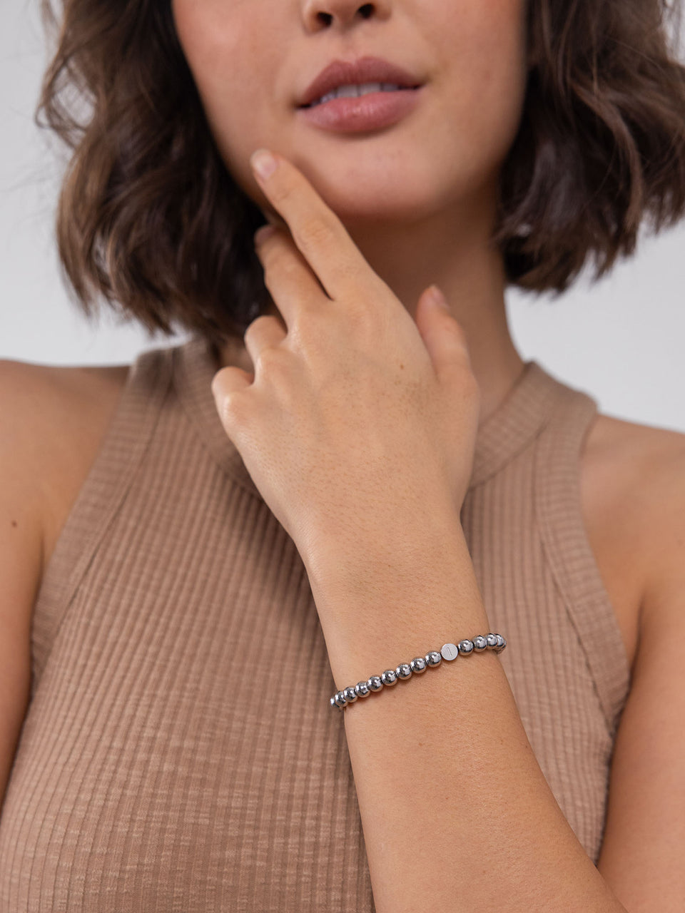 Letter I Armband