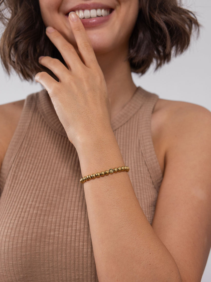Letter H Armband