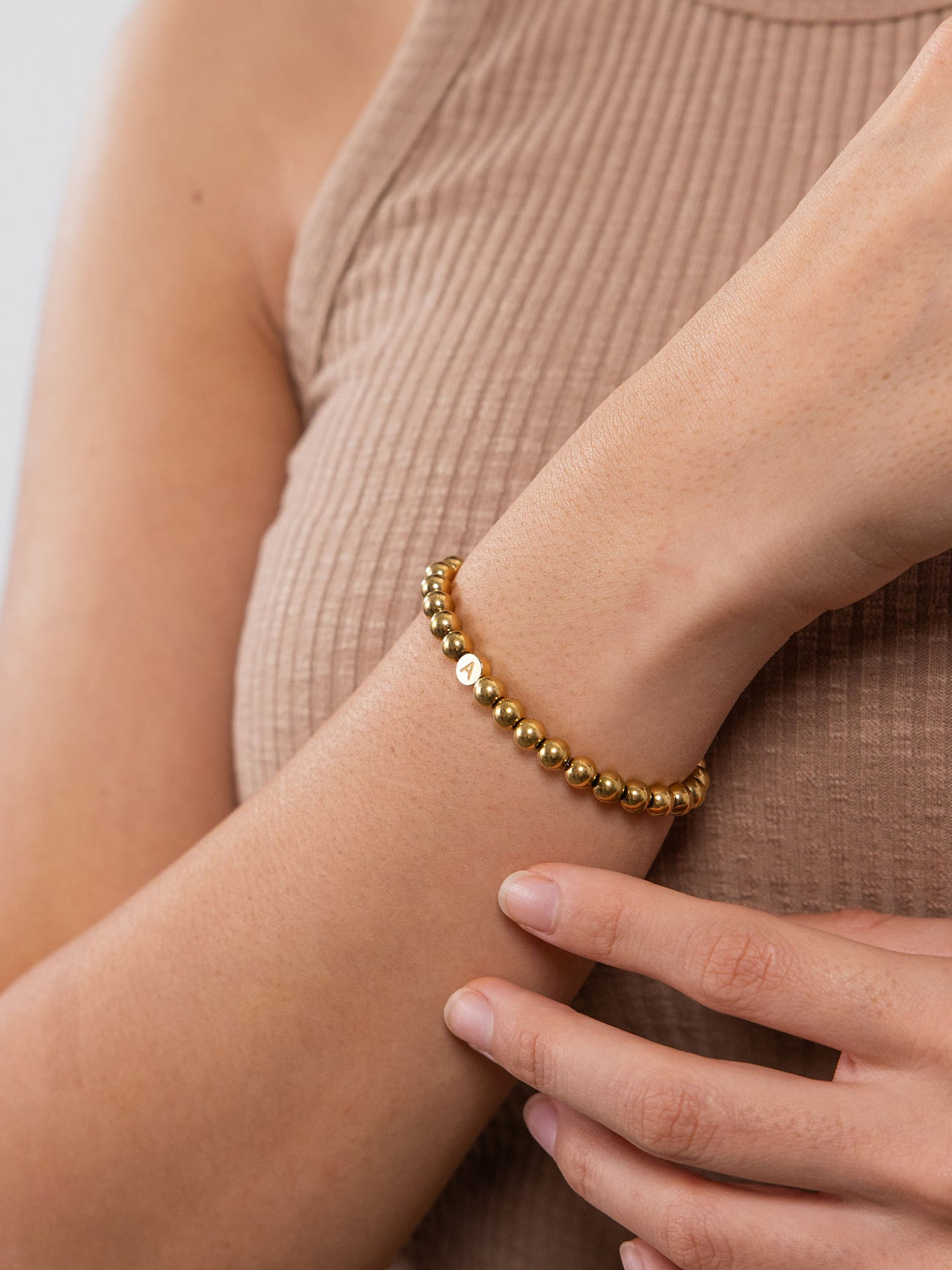 Letter A Armband