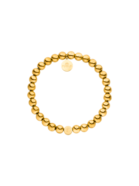 Letter F Armband