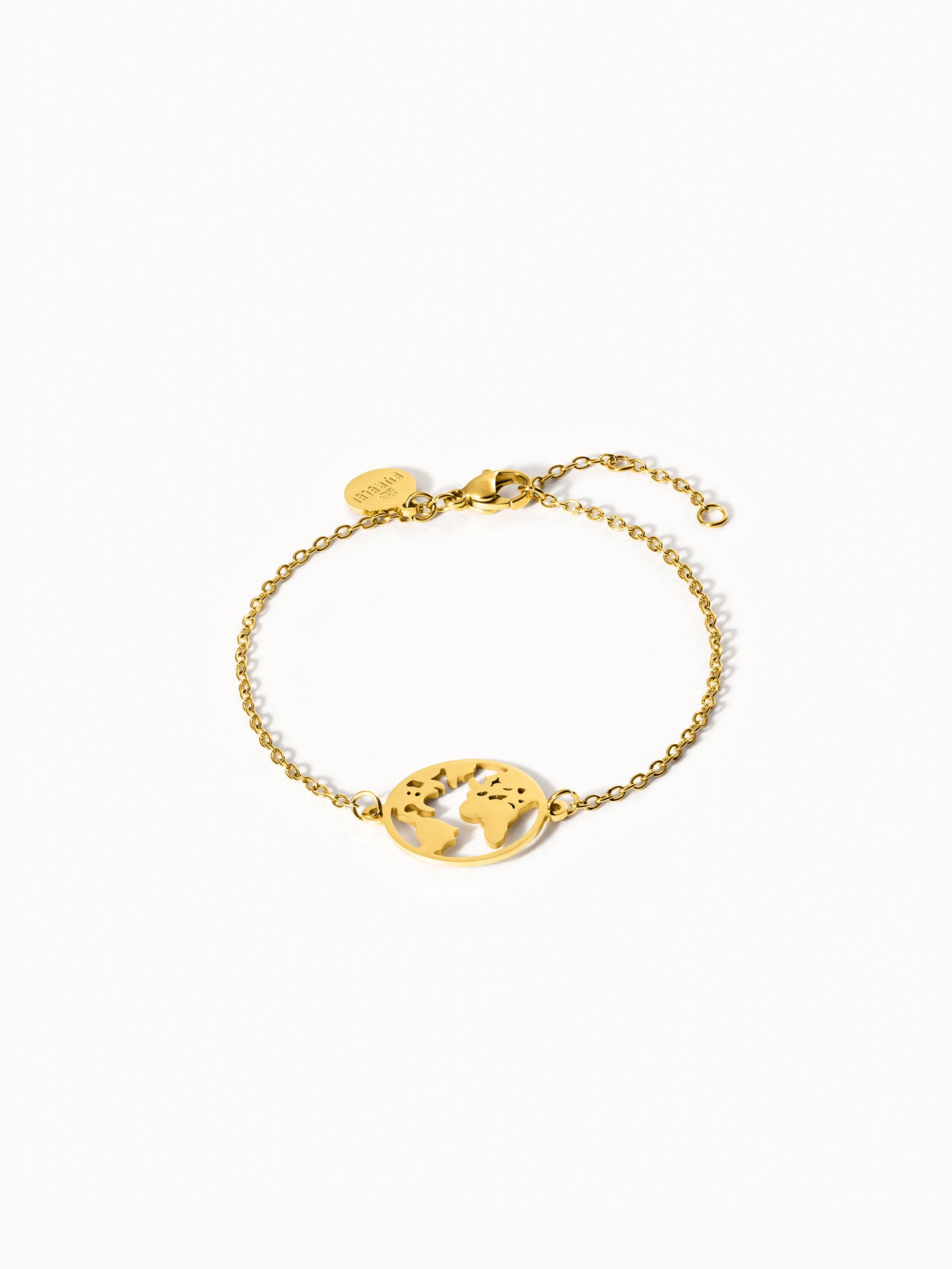 PURELEI WORLD MAP - Collier - gold-coloured/doré