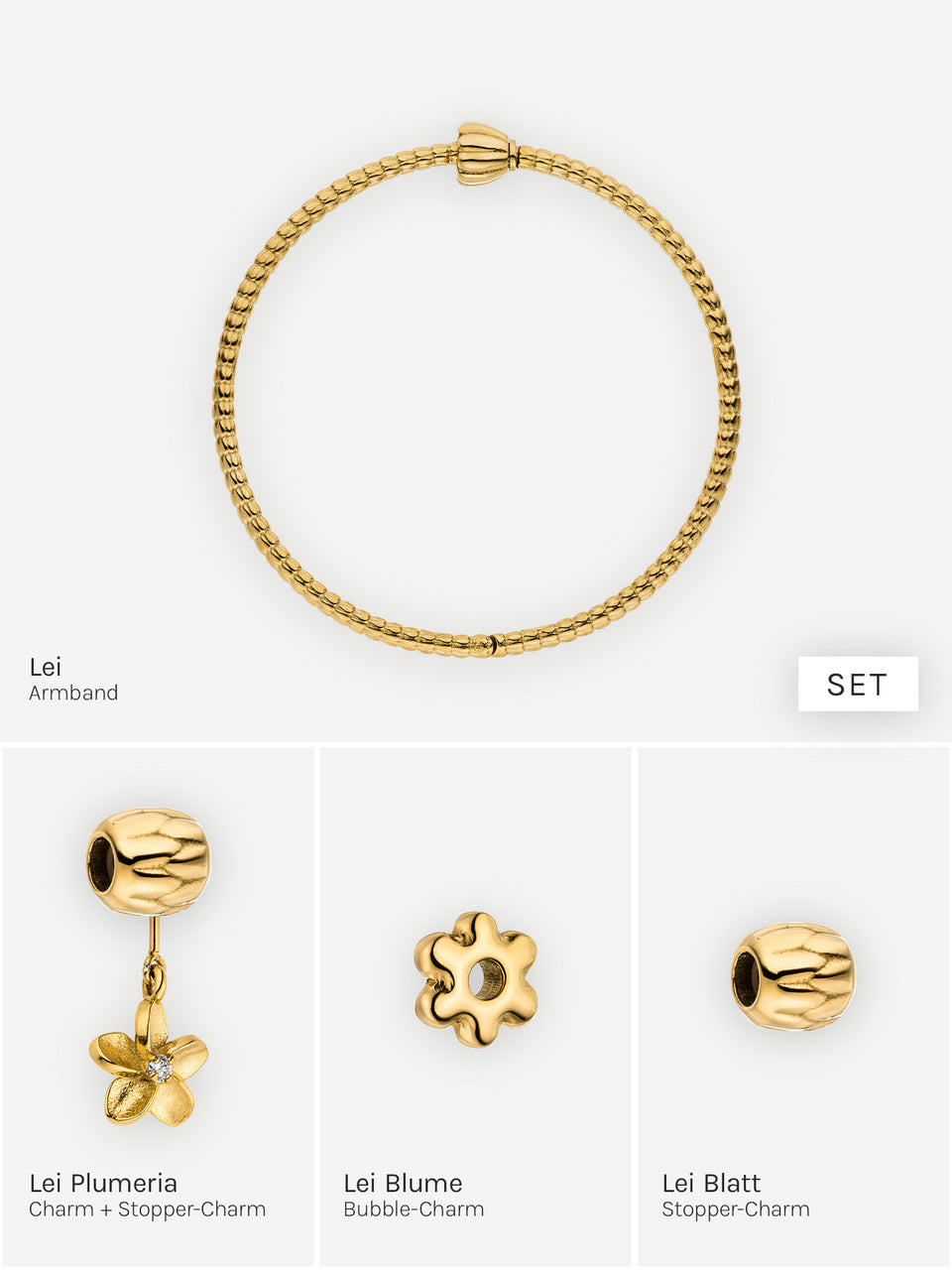 Lei Natural Grace Set