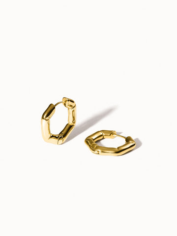 Hexagon Earrings