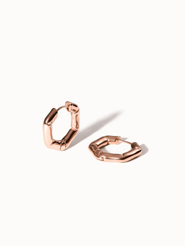 Hexagon Earrings