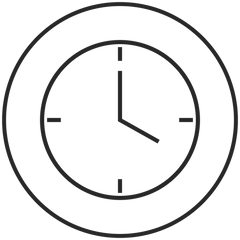 Minimalistische Uhr mit klaren Linien, PURELEI inspiriert, zeitloses Design.