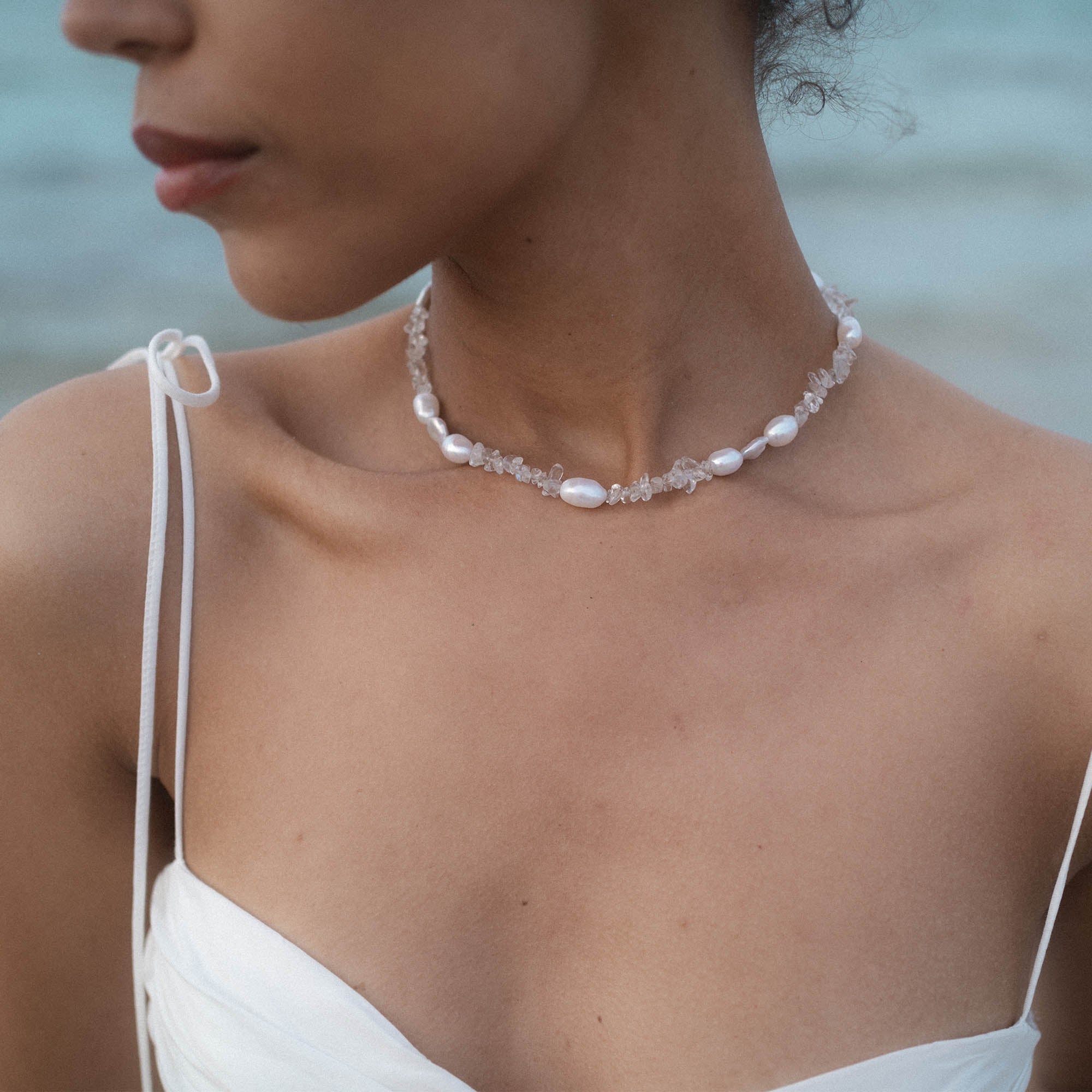 Collier Crystal Wave