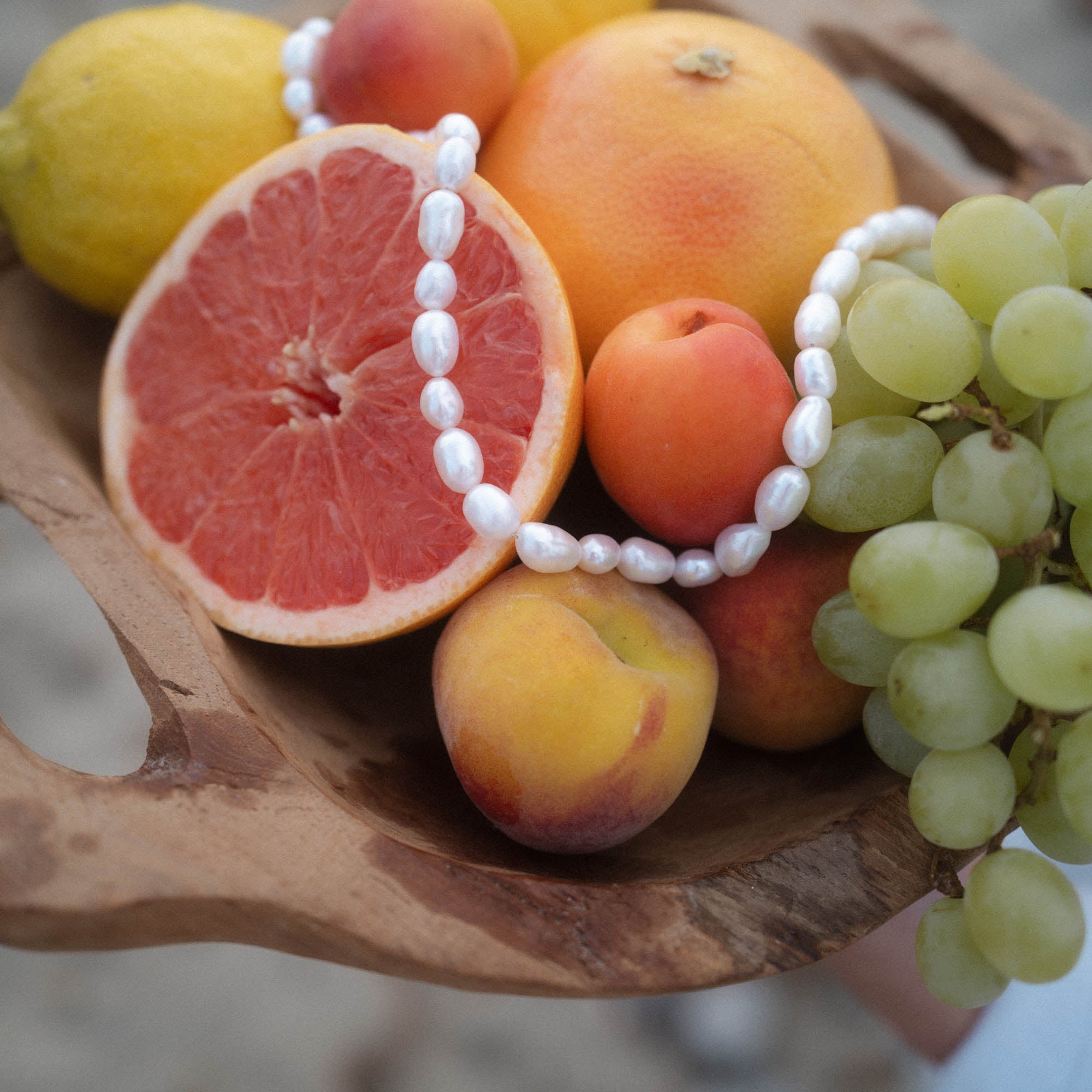 Moonlight Keshi Necklace