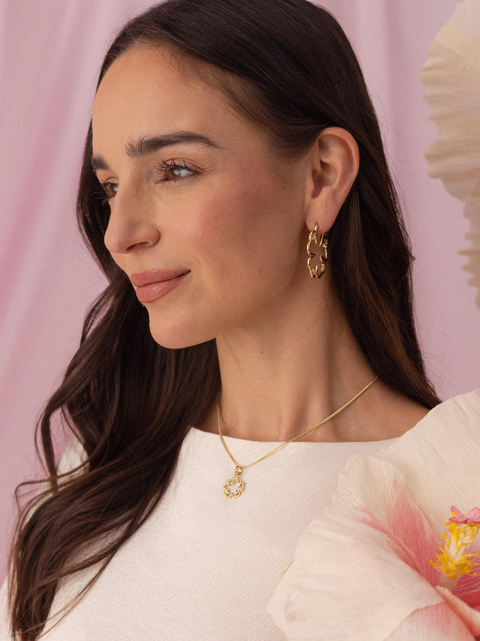 Jewelry Box Hibiscus Set