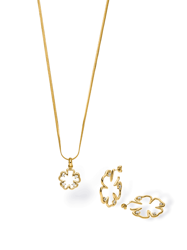 Jewelry Box Hibiscus Set
