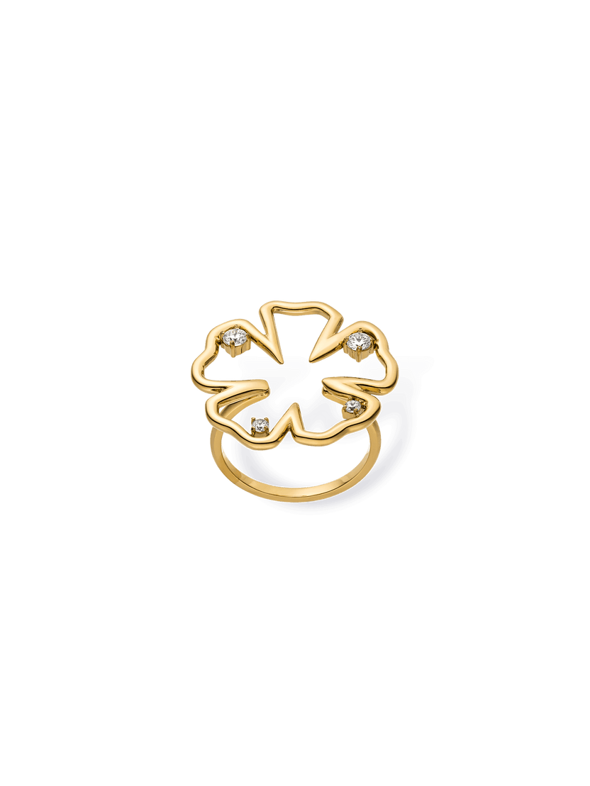Jewelry Box Hibiscus Ring