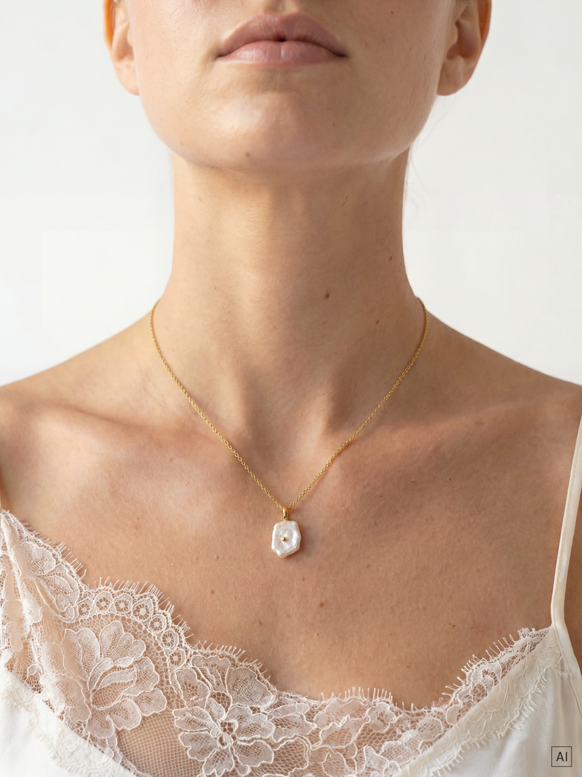 Sparkle Pearl Kette
