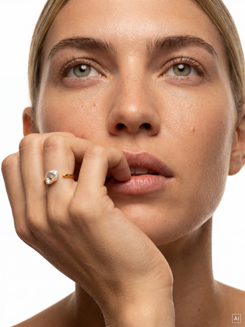 Sparkle Pearl Ring