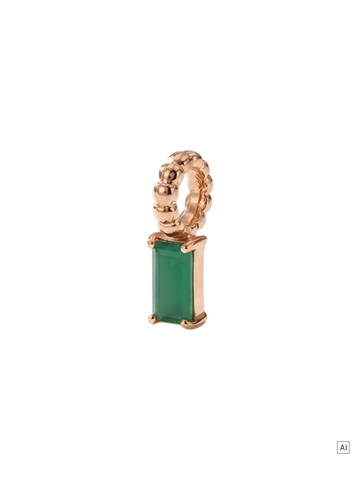 LEI Geburtsstein Charm Mai Chrysopras