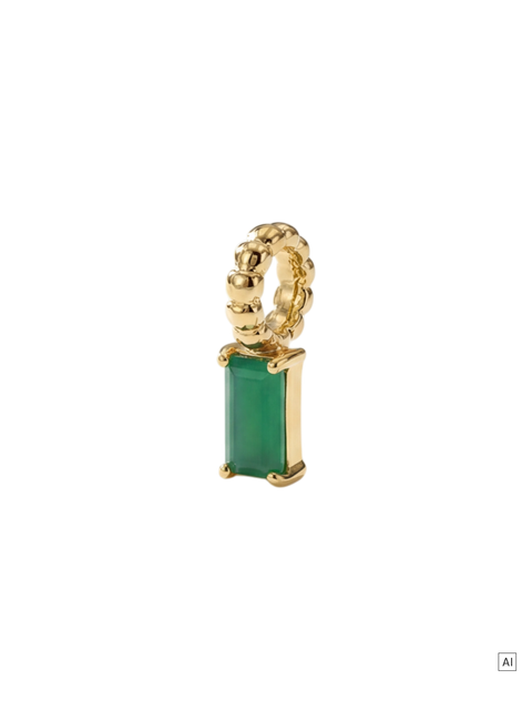 LEI Geburtsstein Charm Mai Chrysopras