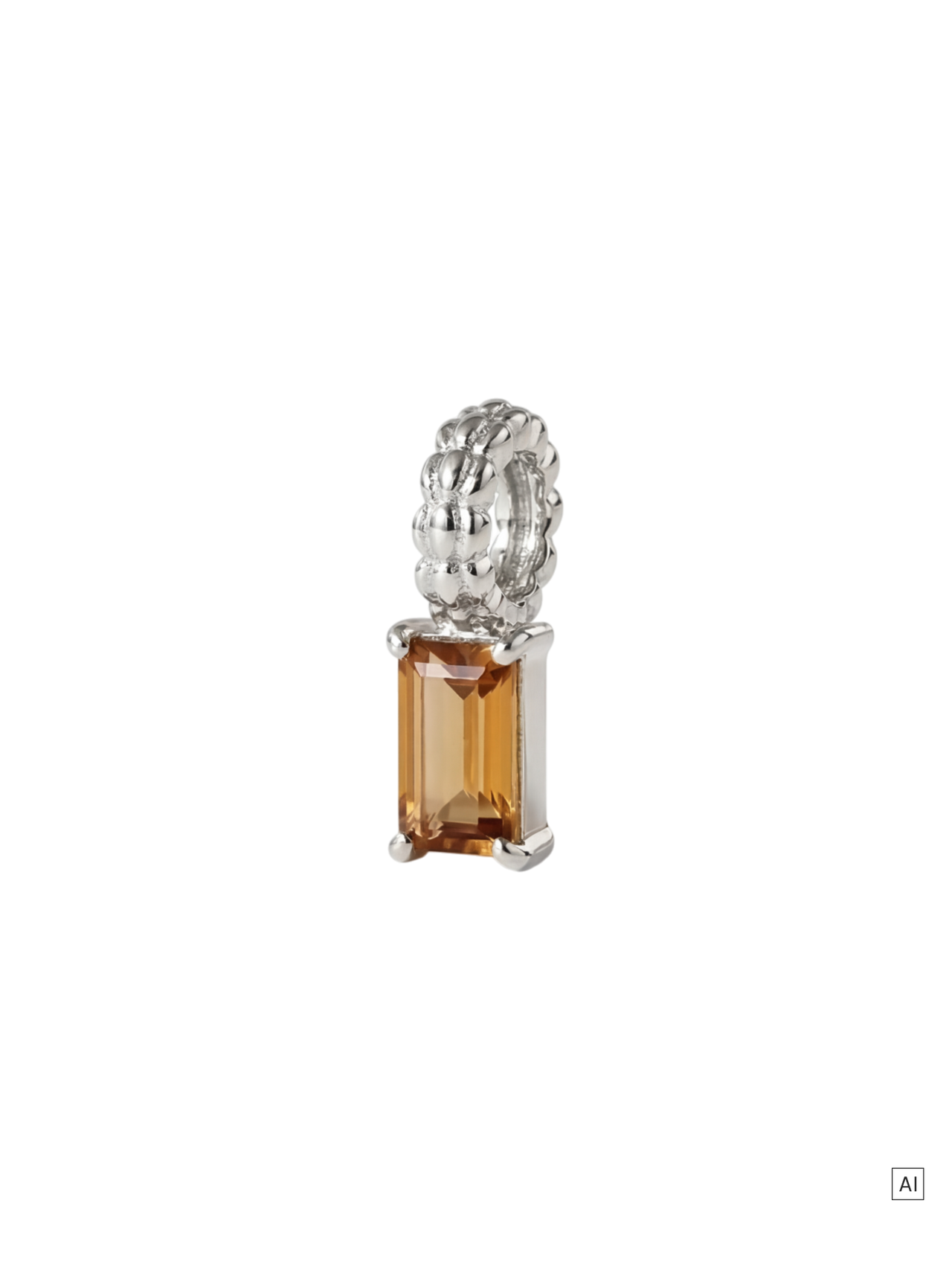 LEI Geburtsstein Charm November Citrin
