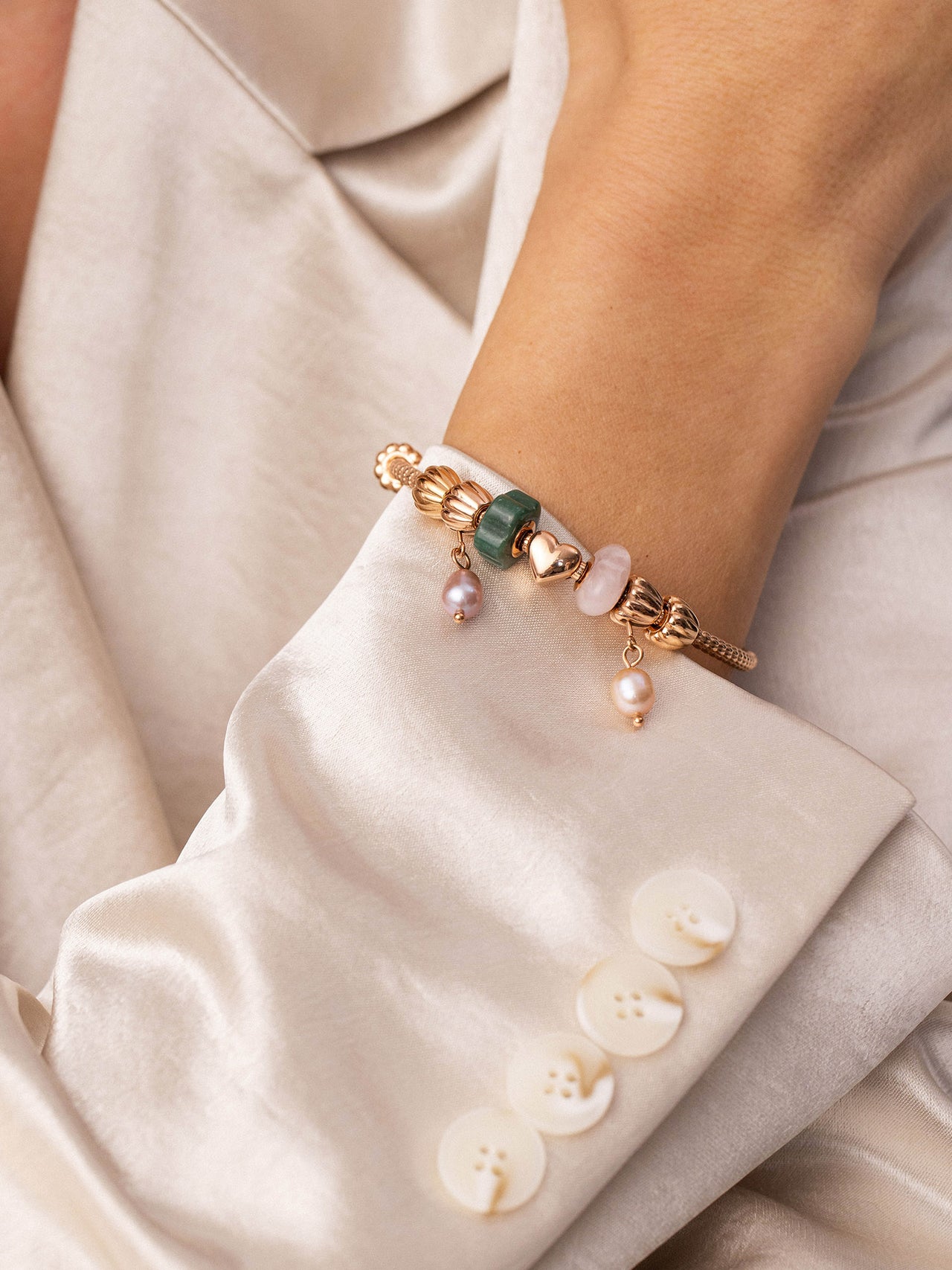 LEI Pearl Lavender Charm