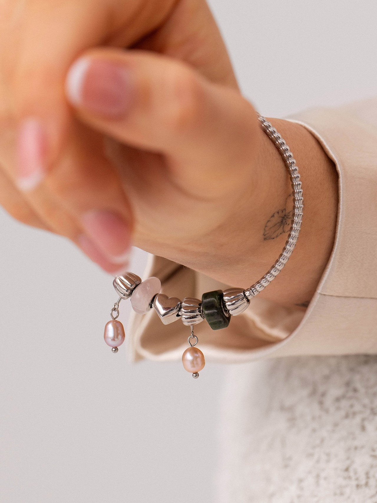 LEI Pearl Lavender Charm