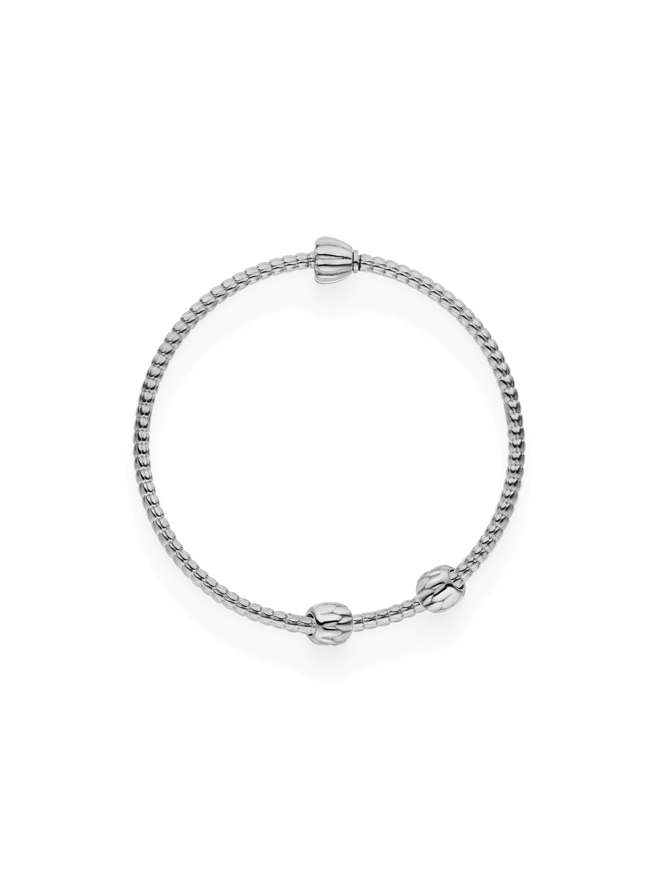 Lei Charm Armreif mit zwei Stopper-Charms