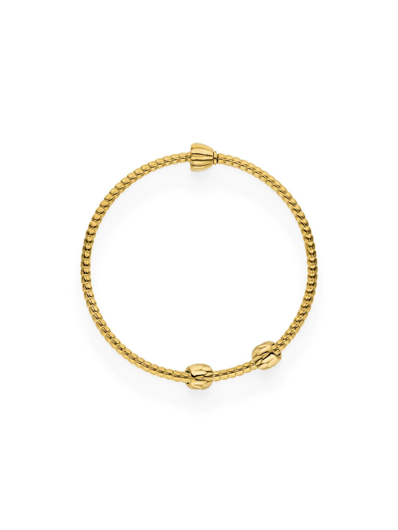 Lei Charm Armreif mit zwei Stopper-Charms