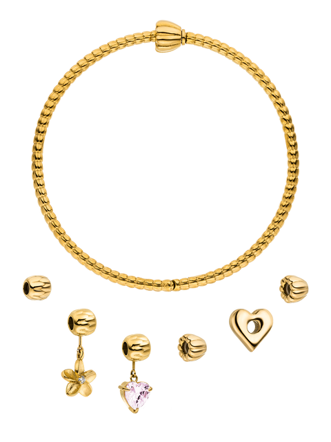 LEI Glitter Heart Set