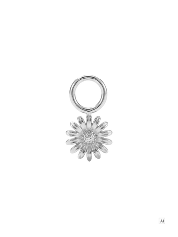 Charm para pendientes Cosmos - Flor de nacimiento Octubre