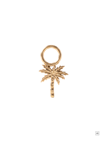 Palm Tree Ohrring-Charm