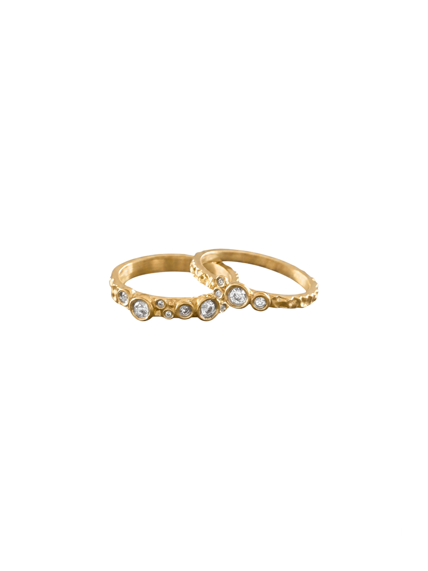 Coral Reef Ring Set