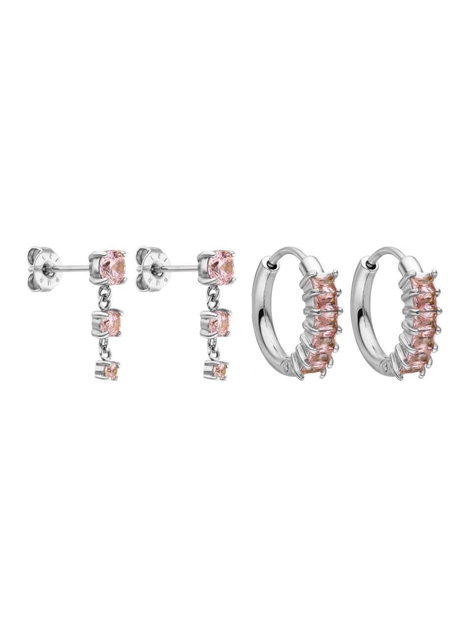 Blush Glow Ohrring Set