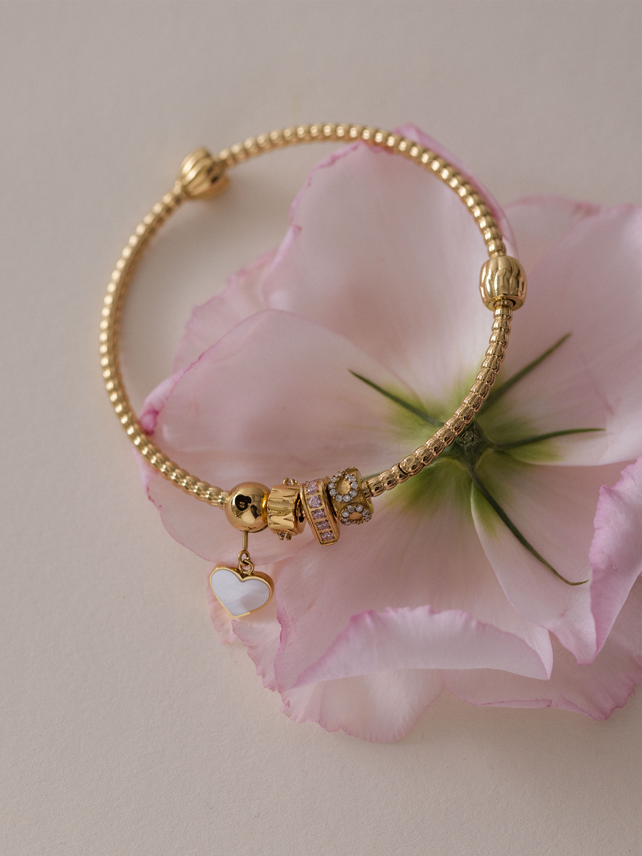 LEI Sparkling Heart Charm