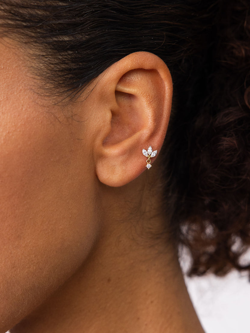 Leaf Drop Piercing