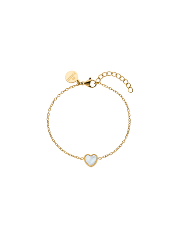 Shimmering Heart Armband